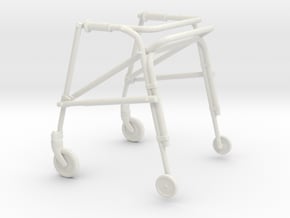 Printle Thing Assistive Walker - 1/24 in White Natural Versatile Plastic