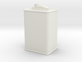 Printle Thing Oil Can 03 - 1/24 in White Natural Versatile Plastic