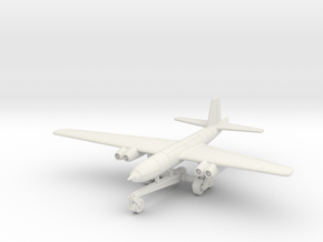 (1:144) Junkers Ju 287B-1 (On Take-off Trolley) in White Natural Versatile Plastic