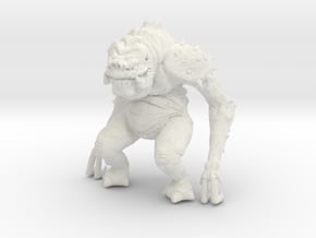 Star Wars Rancor 1/60 miniature for games and rpg in White Natural Versatile Plastic