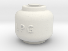 Printle Thing Propane Cylinder 01 - 1/24 in White Natural Versatile Plastic