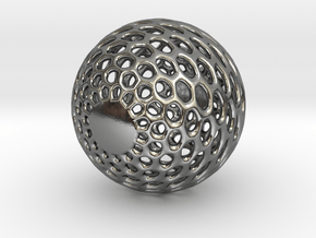 sphere in Polished Silver