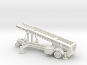 1/110 Scale MK4 Regulus Missile Launcher  in White Natural Versatile Plastic