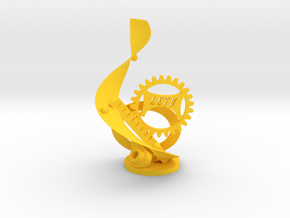 LETU Swag Statue - LETU 3D Printing in Yellow Processed Versatile Plastic