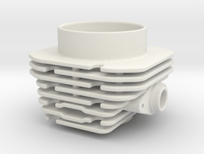 Mach3 engine type cup (body) in White Natural Versatile Plastic
