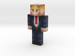 DonaldTrump | Minecraft toy in Natural Full Color Sandstone