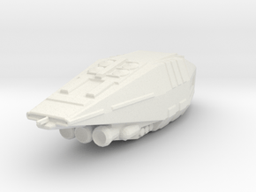 Imperial escort carrier  1/7000th scale in White Natural Versatile Plastic