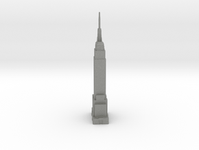 Empire State Building - New York (6 inch) in Gray PA12