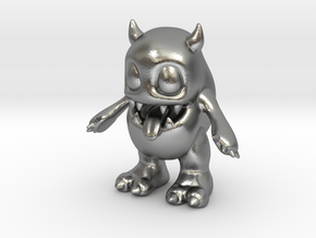 Baby Monster in Natural Silver