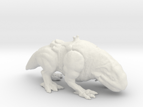 Star Wars Dewback 1/60 miniature for games and rpg in White Natural Versatile Plastic