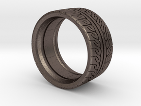 Neova Tire Hexacore Dense in Polished Bronzed-Silver Steel