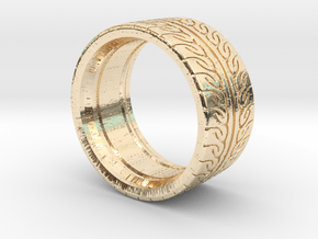 Neova Tire Hexacore Dense in 14K Yellow Gold