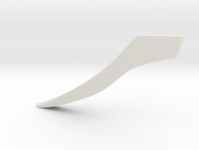 Lancair IV tail cap in White Natural Versatile Plastic