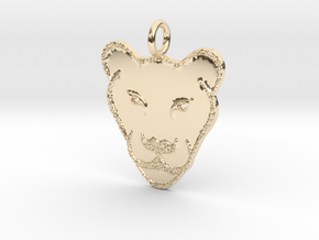 Lioness in 14K Yellow Gold