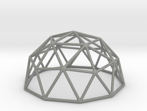 geodesic 2V half sphere dome in Gray PA12