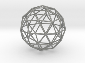 geodesic 2V full sphere in Gray PA12