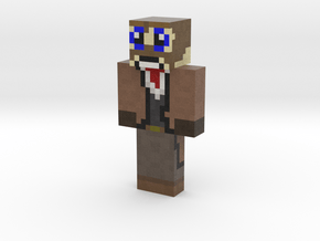 Pete_The_Crafter | Minecraft toy in Natural Full Color Sandstone