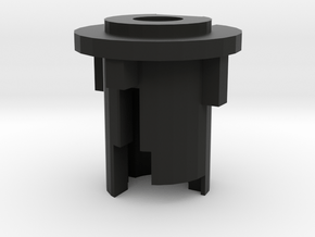 M4 Receiver Outer Barrel Stub in Black Premium Versatile Plastic