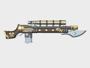 [Vegaram] 10x Bayoneted Long Guns w/Arms (L&R) in Tan Fine Detail Plastic
