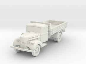 Ford V3000 early (open) 1/87 in White Natural Versatile Plastic