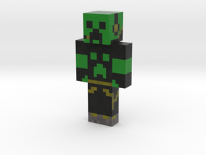 FighterCreeper1 | Minecraft toy in Natural Full Color Sandstone