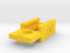 Nerf Rail to Rail Adapter in Yellow Processed Versatile Plastic