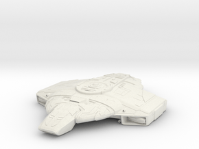 Defiant Class Refit V  ScoutDestroyer 2.6" in White Natural Versatile Plastic