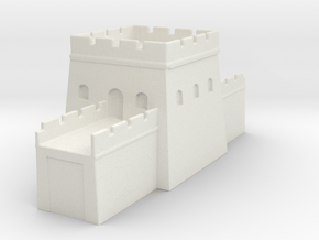 the grat wall of china 6mm 1/285  tower s in White Natural Versatile Plastic