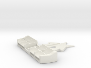 Mini-Z F1 front wing (for Kyosho chassis) in White Natural Versatile Plastic