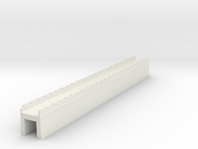 the great wall of china 1/350 l  in White Natural Versatile Plastic