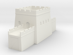 the great wall of china 1/350 tower l  in White Natural Versatile Plastic