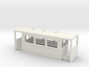 N6.5 carriage body to fit Rokuhan chassis in White Natural Versatile Plastic
