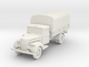 Ford V3000 early (covered) 1/100 in White Natural Versatile Plastic