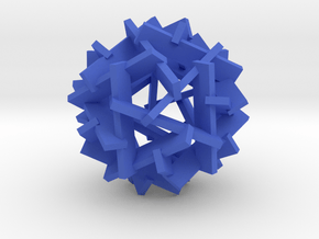 Kevahedron in Blue Processed Versatile Plastic