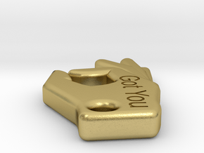 got you in Natural Brass: Small