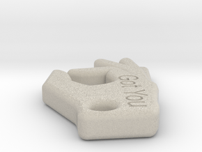 got you in Natural Sandstone: Small