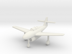 (1:144) Messerschmitt P.1095 w/ Me 328 tail unit in White Natural Versatile Plastic