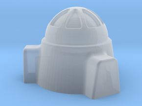 2mm / 3mm Domed Building in Smooth Fine Detail Plastic
