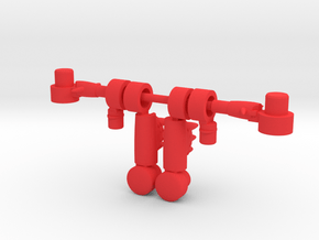 Lobros Arms in Red Processed Versatile Plastic