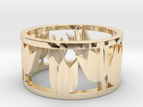 4SEASONS SPRING  in 14k Gold Plated Brass: 5 / 49