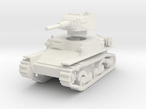 L6 40 Light tank 1/87 in White Natural Versatile Plastic