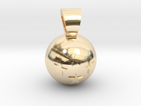 Dragon Ball [pendant] in 14k Gold Plated Brass