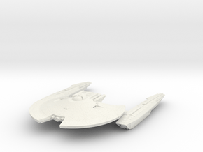 Federation Hawk Class  ScoutDestroyer in White Natural Versatile Plastic