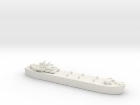 landing ship tank MK3 LST MK3 1/1200 in White Natural Versatile Plastic