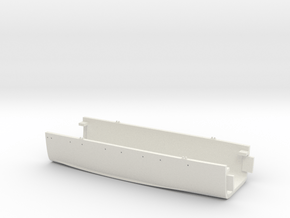 1/700 USS Kentucky BBAA-66 Full Hull - Midships in White Natural Versatile Plastic