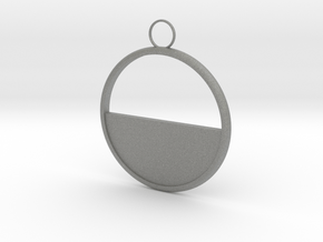 Round Earring in Gray PA12