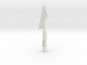 Arrowhead in White Natural Versatile Plastic