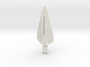 Tool Extension Dagger in White Natural Versatile Plastic