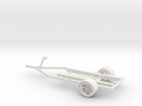 Printle Thing Boat trailer - 1/24 in White Natural Versatile Plastic