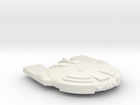 3788 Scale Andromedan Python Satellite Ship SRZ in White Natural Versatile Plastic